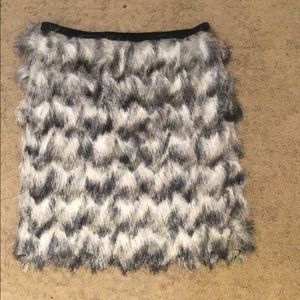 Ann Taylor Fringe Skirt